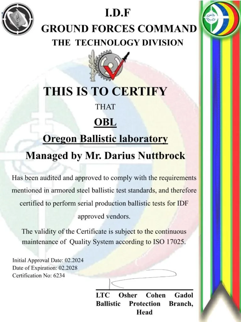 IDF Certification