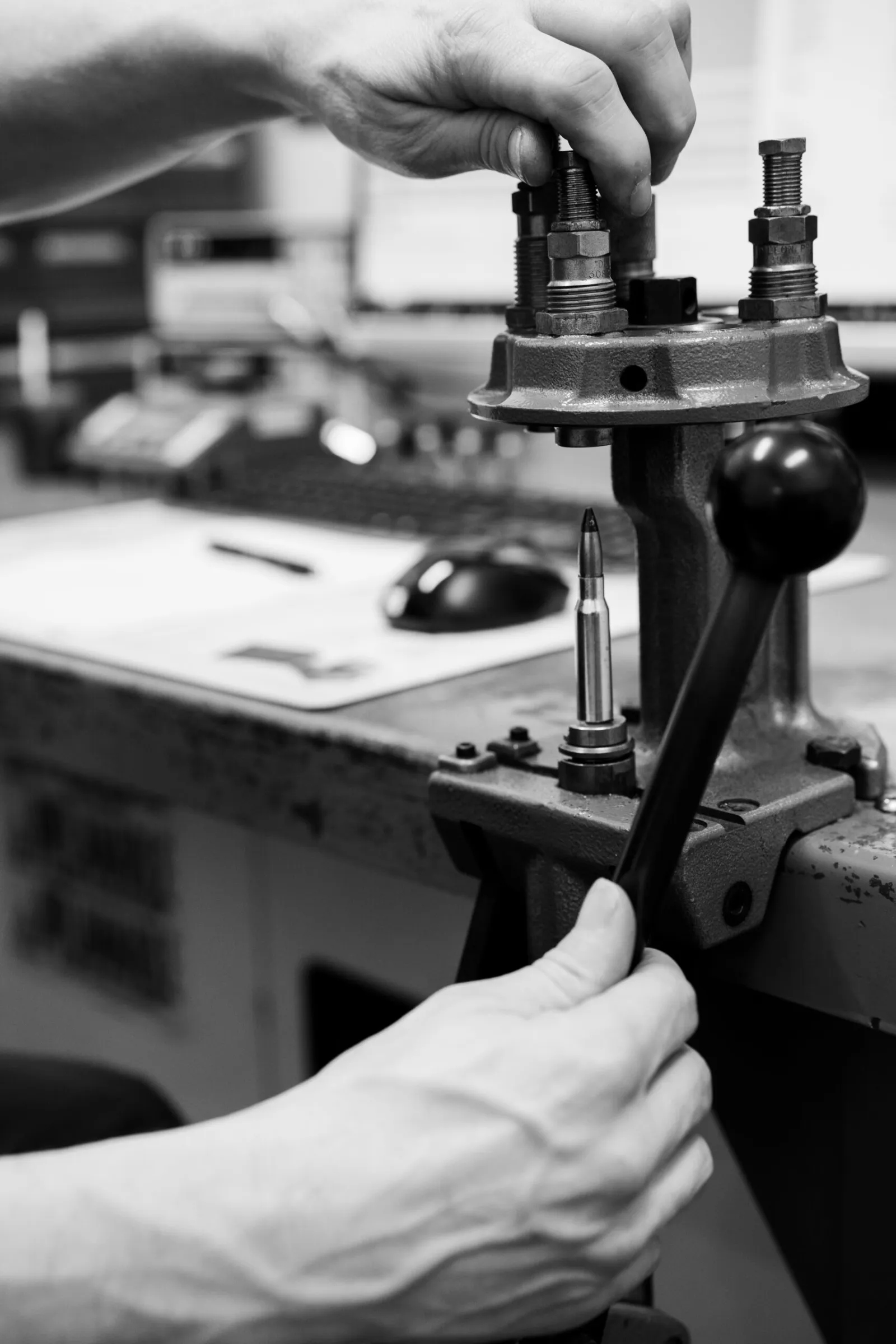OBL ballistic testing equipment